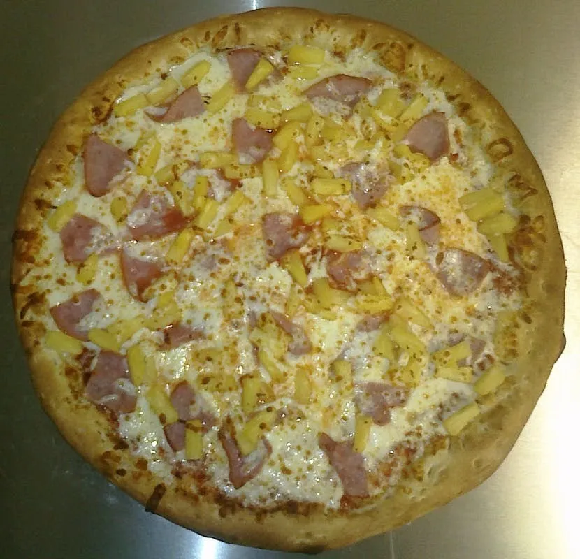 Hawaiian Pizza Slice
