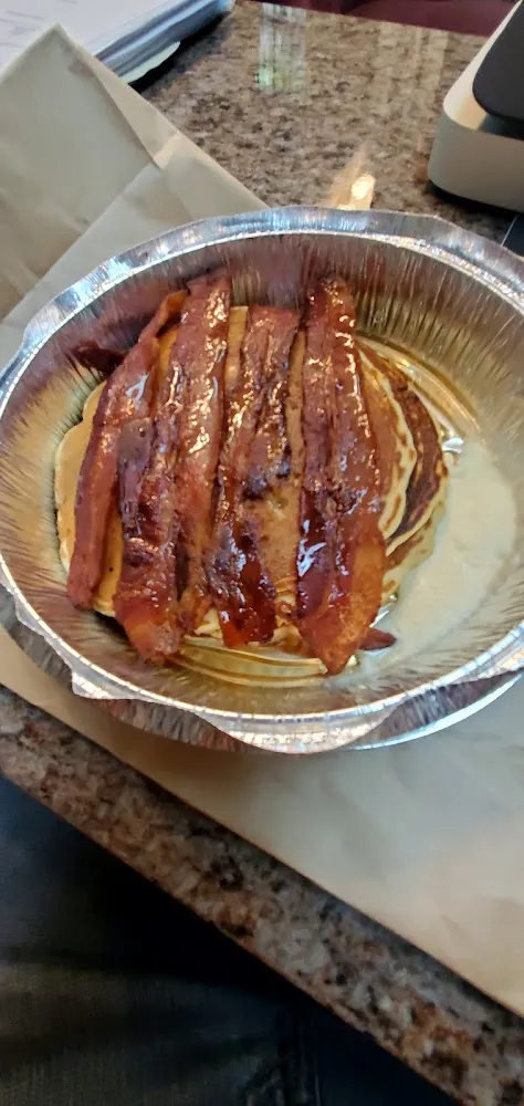 Pancakes with Bacon